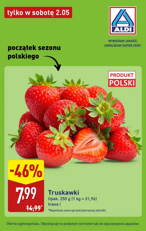 Aldi - gazetka promocyjna Najlepsze oferty na sobotę w Aldi! od soboty 02.05 do soboty 02.05 - strona 4