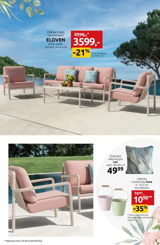 Black Red White - gazetka promocyjna Twój ogród taki, jak lubisz! od poniedziałku 27.04 do niedzieli 10.05 - strona 3