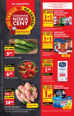 Biedronka - gazetka promocyjna Od czwartku od czwartku 23.04 do środy 29.04