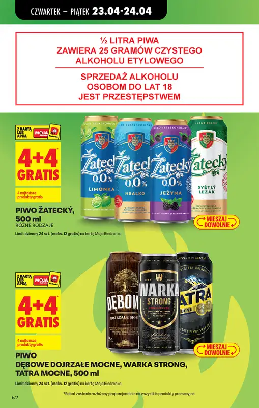 Biedronka - gazetka promocyjna Od czwartku od czwartku 23.04 do środy 29.04 - strona 20