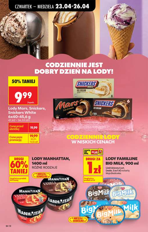 Biedronka - gazetka promocyjna Od czwartku od czwartku 23.04 do środy 29.04 - strona 36