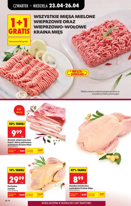 Biedronka - gazetka promocyjna Od czwartku od czwartku 23.04 do środy 29.04 - strona 44