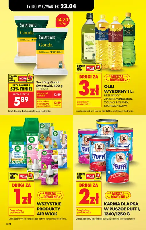 Biedronka - gazetka promocyjna Od czwartku, Z ladą tradycyjną od czwartku 23.04 do środy 29.04 - strona 24