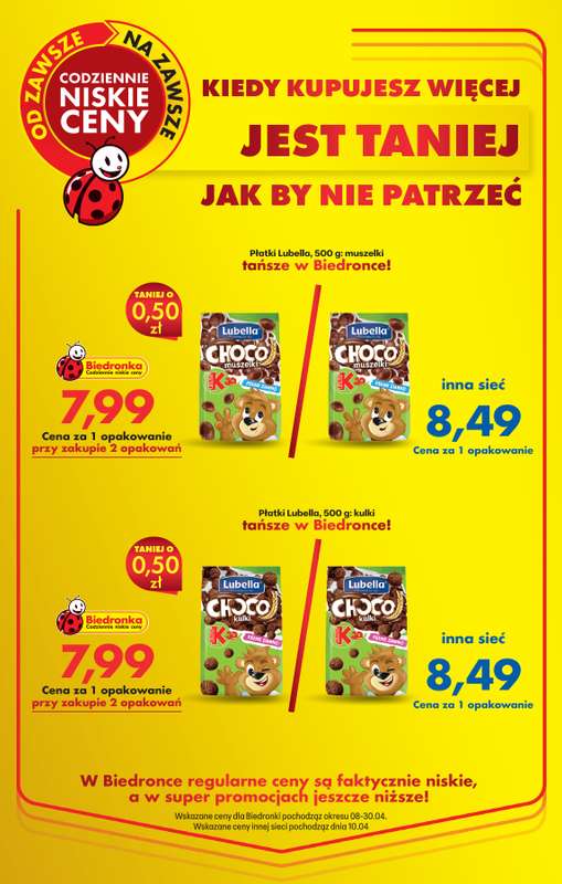 Biedronka - gazetka promocyjna Od czwartku, Z ladą tradycyjną od czwartku 23.04 do środy 29.04 - strona 9