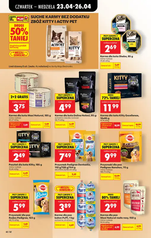 Biedronka - gazetka promocyjna Od czwartku, Z ladą tradycyjną od czwartku 23.04 do środy 29.04 - strona 92