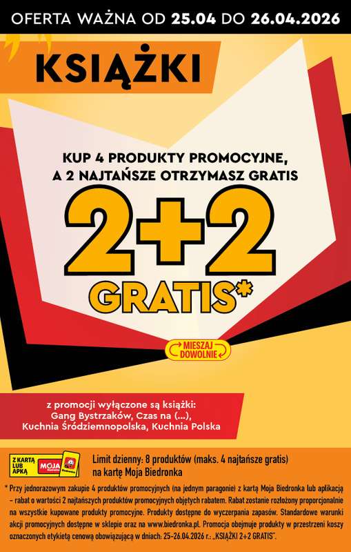 Biedronka - gazetka promocyjna Tani Weekend od piątku 24.04 do niedzieli 26.04 - strona 4