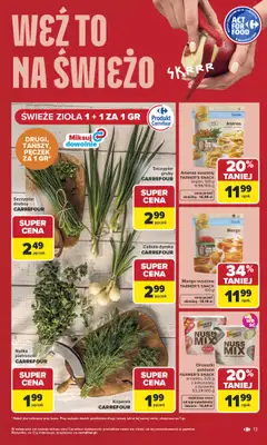Carrefour - gazetka promocyjna Gazetka Carrefour od poniedziałku od poniedziałku 27.04 do soboty 02.05 - strona 15
