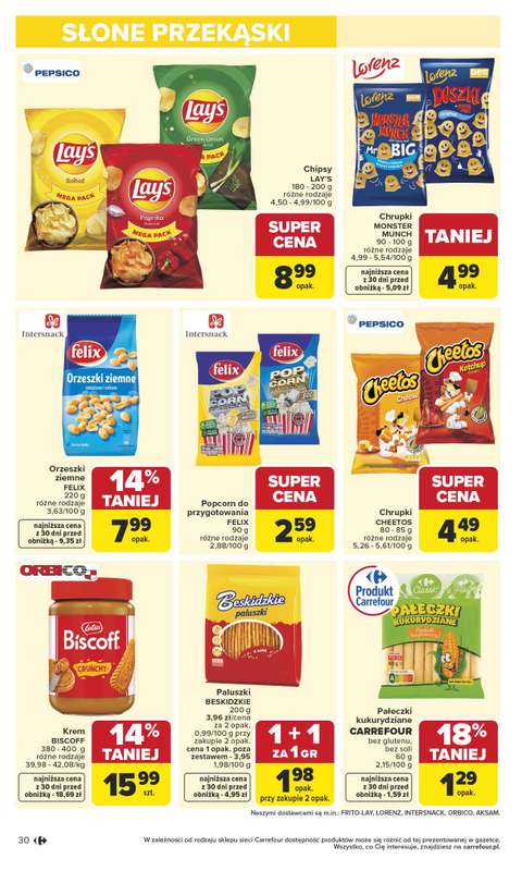 Carrefour - gazetka promocyjna Gazetka Carrefour od poniedziałku od poniedziałku 27.04 do soboty 02.05 - strona 32