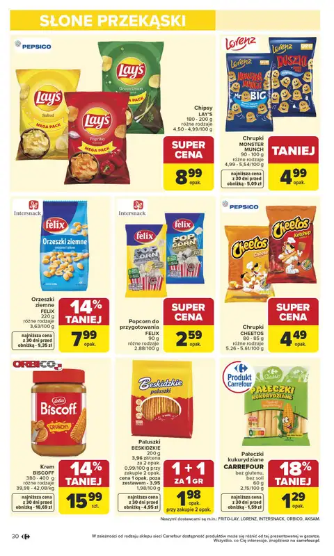 Carrefour - gazetka promocyjna Gazetka Carrefour od poniedziałku od poniedziałku 27.04 do soboty 02.05 - strona 32