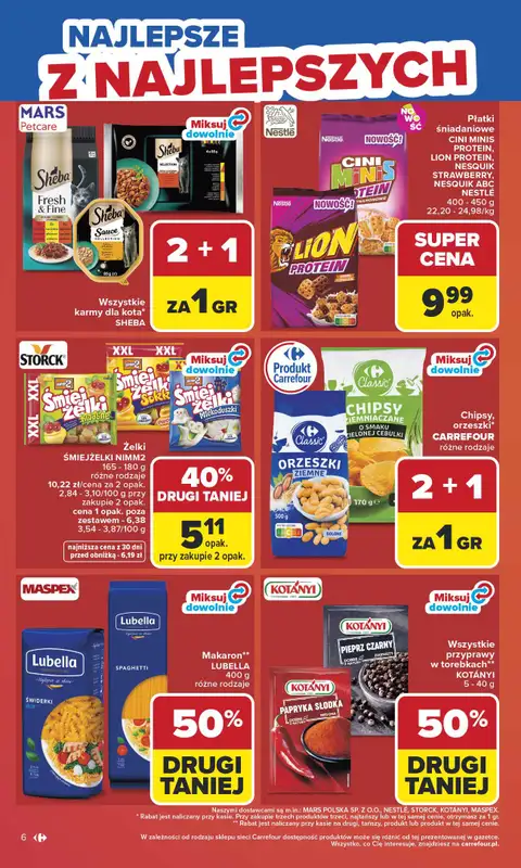 Carrefour - gazetka promocyjna Gazetka Carrefour od poniedziałku od poniedziałku 27.04 do soboty 02.05 - strona 8
