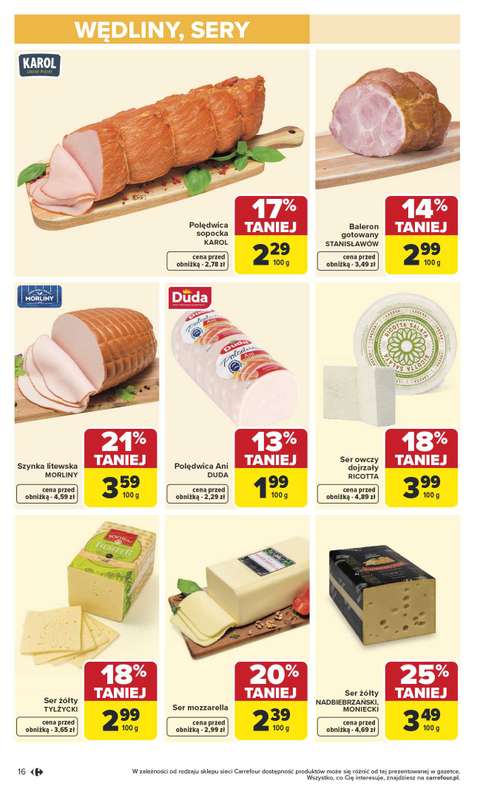 Carrefour - gazetka promocyjna Gazetka Carrefour od poniedziałku od poniedziałku 27.04 do soboty 02.05 - strona 18