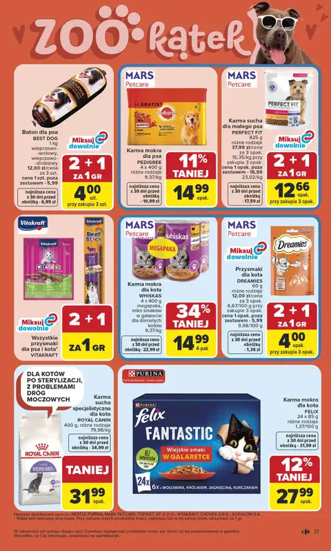 Carrefour - gazetka promocyjna Gazetka Carrefour od poniedziałku od poniedziałku 27.04 do soboty 02.05 - strona 33