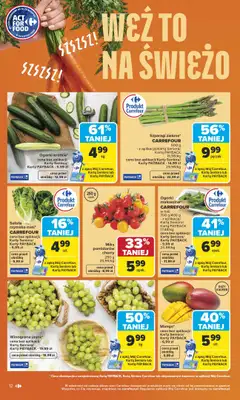 Carrefour - gazetka promocyjna Gazetka Carrefour od poniedziałku od poniedziałku 27.04 do soboty 02.05 - strona 14