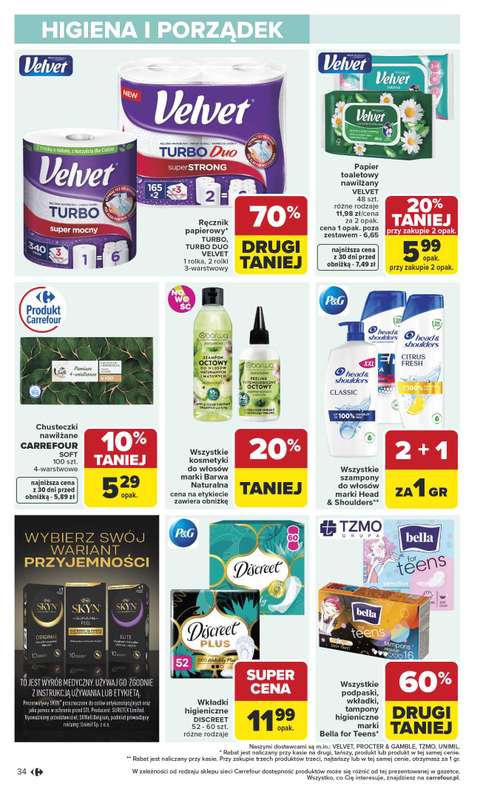 Carrefour - gazetka promocyjna Gazetka Carrefour od poniedziałku od poniedziałku 27.04 do soboty 02.05 - strona 36