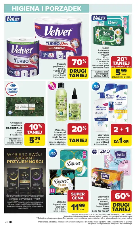 Carrefour - gazetka promocyjna Gazetka Carrefour od poniedziałku od poniedziałku 27.04 do soboty 02.05 - strona 36