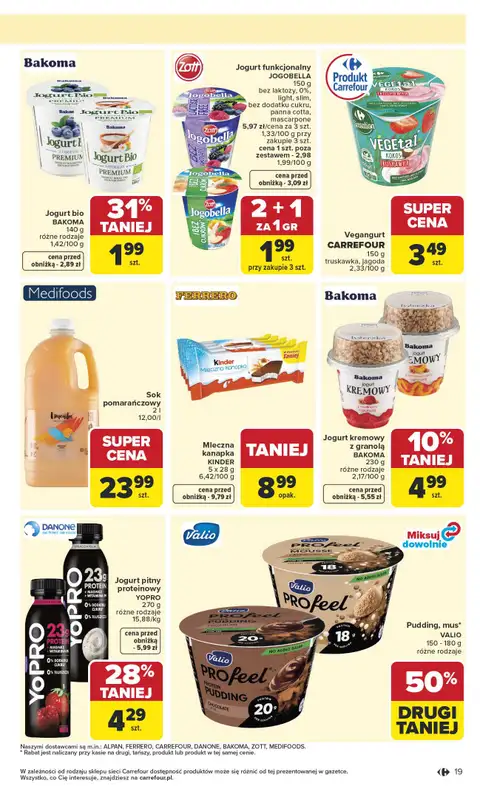 Carrefour - gazetka promocyjna Gazetka Carrefour od poniedziałku od poniedziałku 27.04 do soboty 02.05 - strona 21