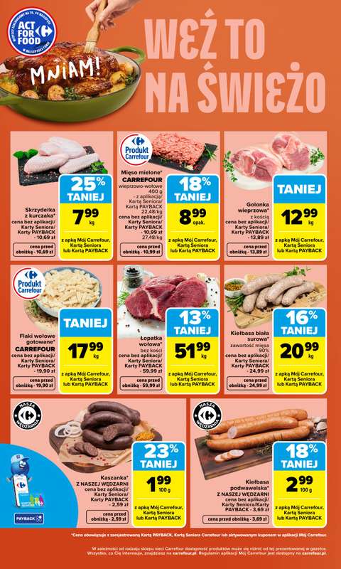 Carrefour - gazetka promocyjna Gazetka Weź to na świeżo od poniedziałku 27.04 do soboty 02.05 - strona 2