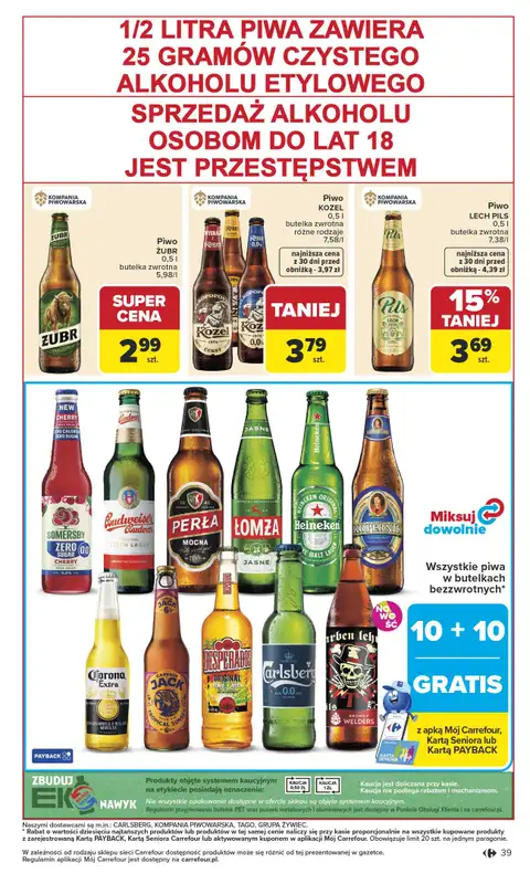 Carrefour Market - gazetka promocyjna Gazetka Carrefour Market od poniedziałku od poniedziałku 27.04 do soboty 02.05 - strona 41
