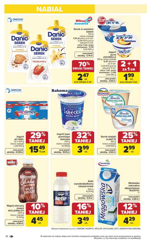 Carrefour Market - gazetka promocyjna Gazetka Carrefour Market od poniedziałku od poniedziałku 27.04 do soboty 02.05 - strona 20