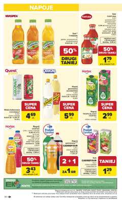 Carrefour Market - gazetka promocyjna Gazetka Carrefour Market od poniedziałku od poniedziałku 27.04 do soboty 02.05 - strona 38