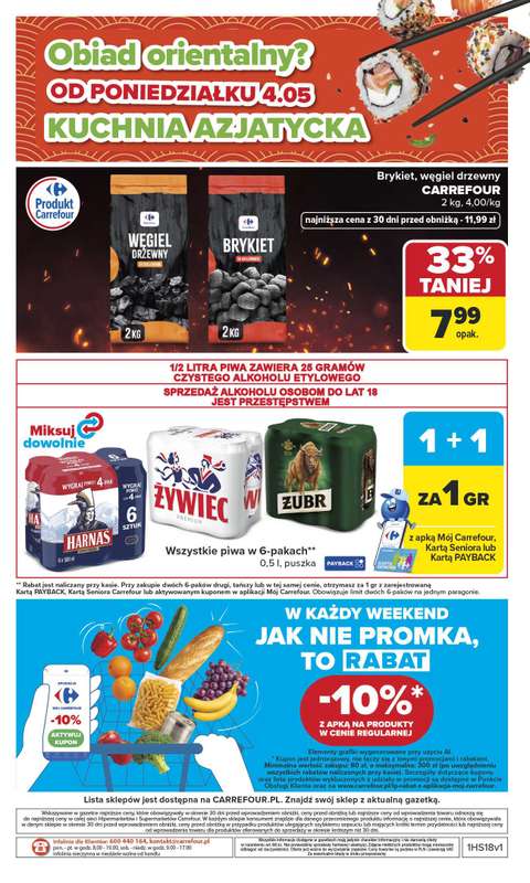 Carrefour Market - gazetka promocyjna Gazetka Carrefour Market od poniedziałku  do soboty 02.05 - strona 42
