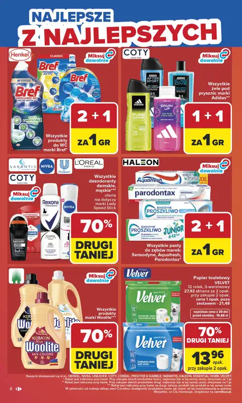Carrefour Market - gazetka promocyjna Gazetka Carrefour Market od poniedziałku od poniedziałku 27.04 do soboty 02.05 - strona 10