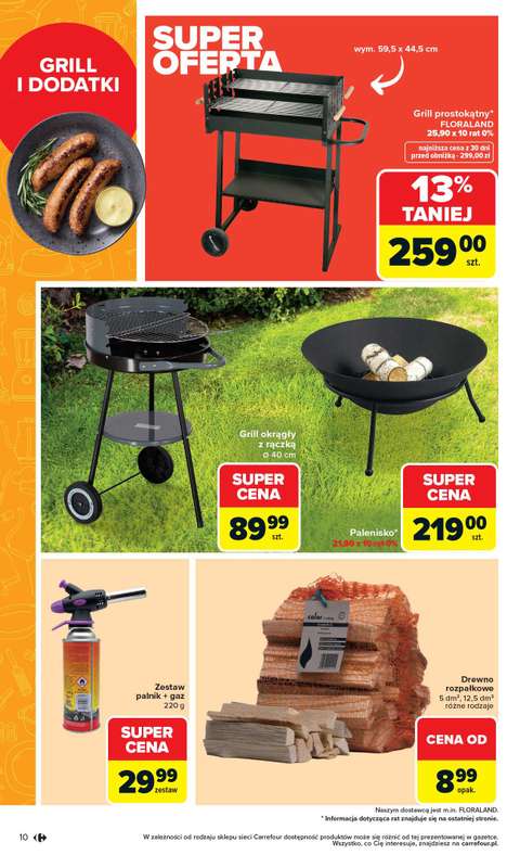 Carrefour - gazetka promocyjna Gazetka Łap super okazje od poniedziałku od poniedziałku 27.04 do soboty 09.05 - strona 10