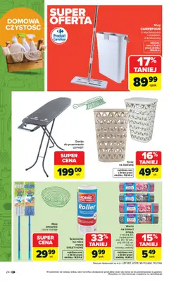 Carrefour - gazetka promocyjna Gazetka Łap super okazje od poniedziałku od poniedziałku 27.04 do soboty 09.05 - strona 24