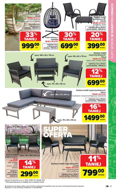 Carrefour - gazetka promocyjna Gazetka Łap super okazje od poniedziałku  do soboty 09.05 - strona 9