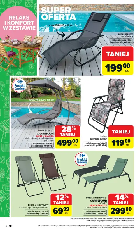 Carrefour - gazetka promocyjna Gazetka Łap super okazje od poniedziałku od poniedziałku 27.04 do soboty 09.05 - strona 6