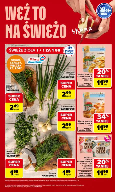Carrefour Market - gazetka promocyjna Gazetka Weź to na świeżo od poniedziałku 27.04 do soboty 02.05 - strona 5