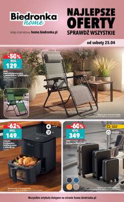 Biedronka Home - gazetka promocyjna Najlepsze oferty od soboty 25.04 do niedzieli 31.05