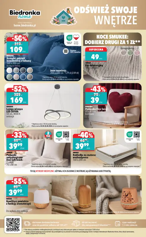 Biedronka Home - gazetka promocyjna Najlepsze oferty od soboty 25.04 do niedzieli 31.05 - strona 2