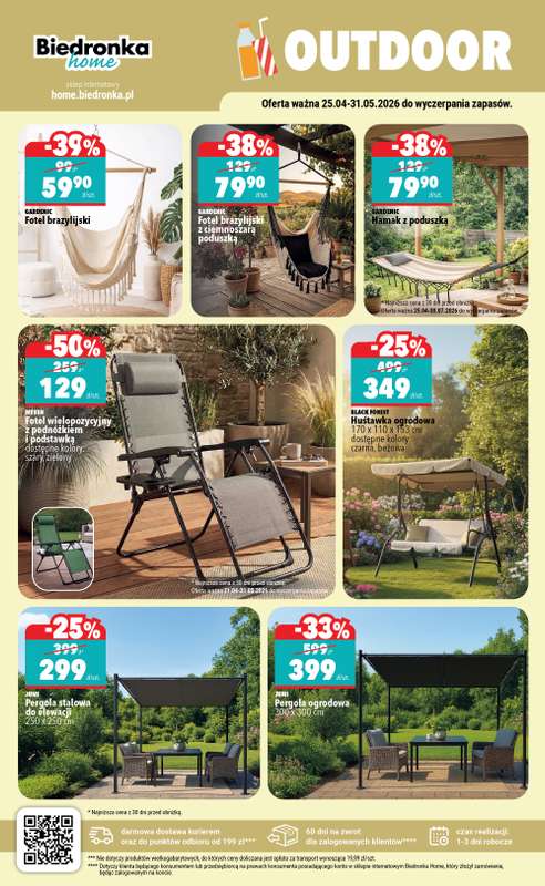 Biedronka Home - gazetka promocyjna Najlepsze oferty od soboty 25.04 do niedzieli 31.05 - strona 4