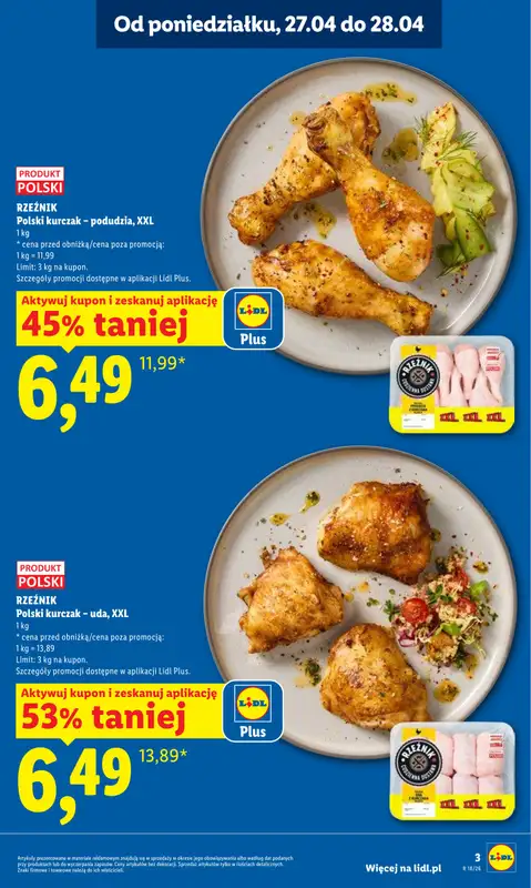 Lidl - gazetka promocyjna Oferta od poniedziałku od poniedziałku 27.04 do wtorku 28.04 - strona 3