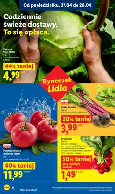 Lidl - gazetka promocyjna Oferta od poniedziałku od poniedziałku 27.04 do wtorku 28.04 - strona 38