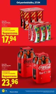 Lidl - gazetka promocyjna Oferta od poniedziałku od poniedziałku 27.04 do wtorku 28.04 - strona 10