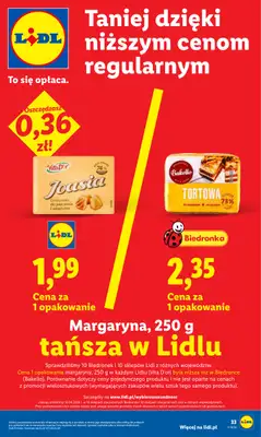 Lidl - gazetka promocyjna Oferta od poniedziałku od poniedziałku 27.04 do wtorku 28.04 - strona 33