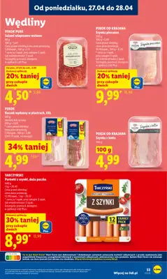 Lidl - gazetka promocyjna Oferta od poniedziałku od poniedziałku 27.04 do wtorku 28.04 - strona 53