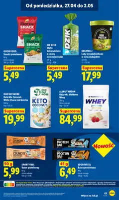 Lidl - gazetka promocyjna Oferta od poniedziałku od poniedziałku 27.04 do wtorku 28.04 - strona 67