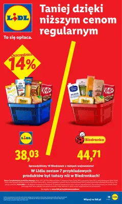 Lidl - gazetka promocyjna Oferta od poniedziałku od poniedziałku 27.04 do wtorku 28.04 - strona 19