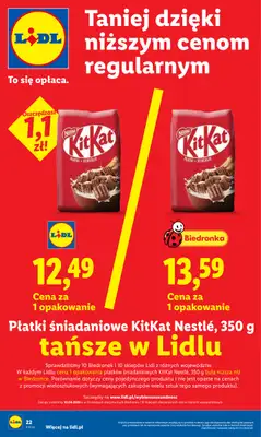 Lidl - gazetka promocyjna Oferta od poniedziałku od poniedziałku 27.04 do wtorku 28.04 - strona 22