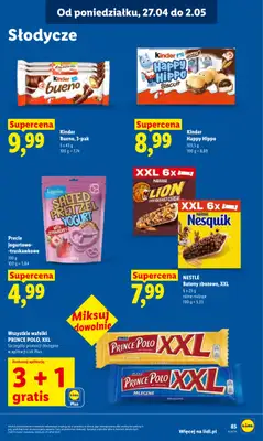 Lidl - gazetka promocyjna Oferta od poniedziałku od poniedziałku 27.04 do wtorku 28.04 - strona 85