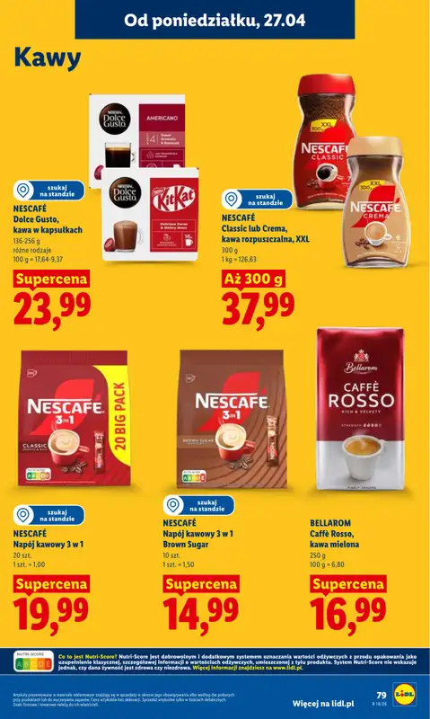 Lidl - gazetka promocyjna Oferta od poniedziałku od poniedziałku 27.04 do wtorku 28.04 - strona 79
