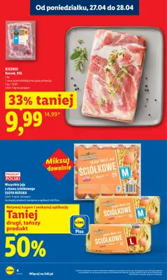 Lidl - gazetka promocyjna Oferta od poniedziałku od poniedziałku 27.04 do wtorku 28.04 - strona 4
