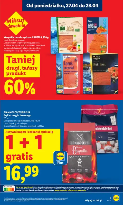 Lidl - gazetka promocyjna Oferta od poniedziałku od poniedziałku 27.04 do wtorku 28.04 - strona 9