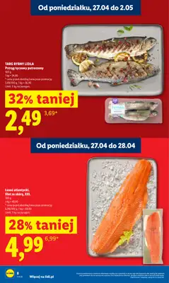 Lidl - gazetka promocyjna Oferta od poniedziałku od poniedziałku 27.04 do wtorku 28.04 - strona 8