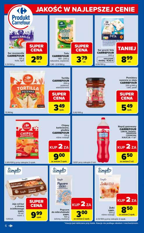 Carrefour Express - gazetka promocyjna Gazetka Express od wtorku 28.04 do poniedziałku 04.05 - strona 6
