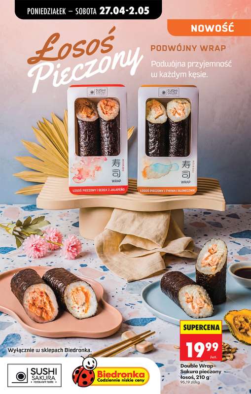 Biedronka - gazetka promocyjna Od poniedziałku od poniedziałku 27.04 do soboty 02.05 - strona 15