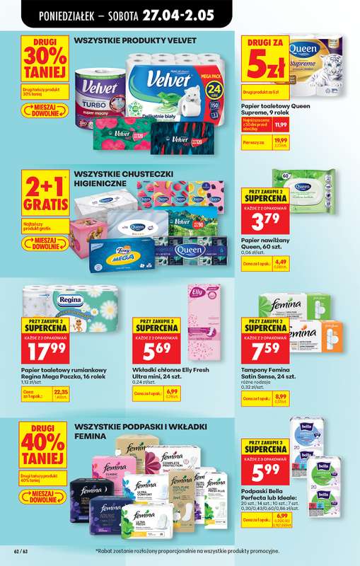 Biedronka - gazetka promocyjna Od poniedziałku od poniedziałku 27.04 do soboty 02.05 - strona 70